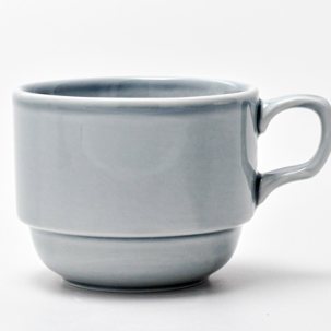 Чашка чайная Акварель (темно-серый) Браво