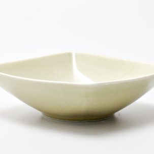 Салатник квадратный Акварель (бежевый) Принц