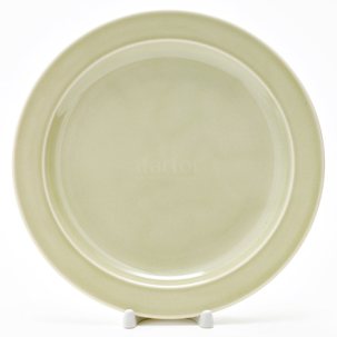 Тарелка мелкая Акварель (бежевый)