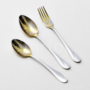 Набор столовых приборов детский Котенок 1/3