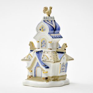 Скульптура Теремок с петушком