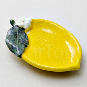 Тарелочка для закусок Лимон