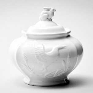 Сахарница Рельеф Охотничий Белый