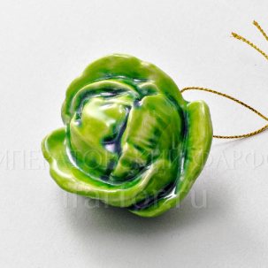Елочная игрушка Капуста мини