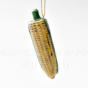 Елочная игрушка Кукуруза мини