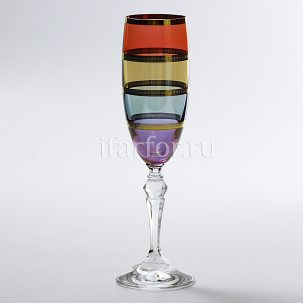 Набор бокалов для шампанского Джаз 6/6 Krosno