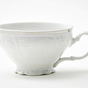 Чашка чайная Бернадотт Платиновый узор Бернадотт