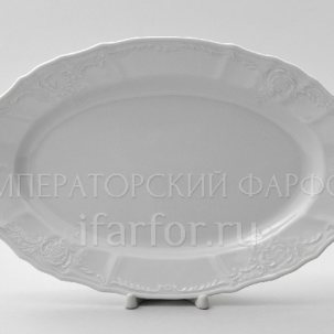 Блюдо овальное Бернадотт Недекорированный Бернадотт