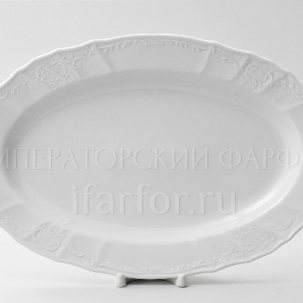 Блюдо овальное Бернадотт Недекорированный Бернадотт