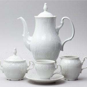 Сервиз кофейный Бернадотт Недекорированный 6/17 Бернадотт