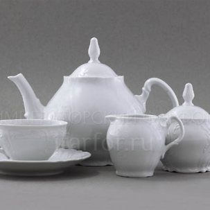 Сервиз чайный Бернадотт Недекорированный 6/17 Бернадотт