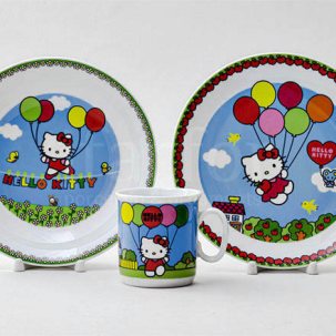 Комплект детский в подарочной коробке Китти 1/3 THUN