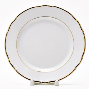 Тарелка десертная Констанция Отводка золото