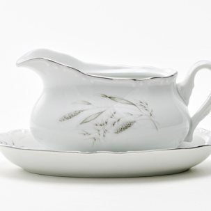 Соусник с подставкой Констанция Серебряные колосья 1/2 Констанция