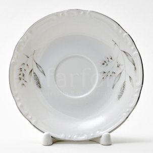 Блюдце кофейное Серебряные колосья Констанция