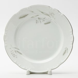 Тарелка десертная Констанция Серебряные колосья