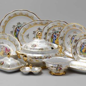 Сервиз столовый Мадонна Перламутр 6/27 Мадонна Корона