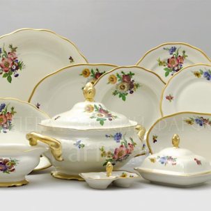 Сервиз столовый Слоновая кость 6/27 STERNE PORCELAN