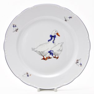 Блюдо круглое Констанция Гуси Констанция