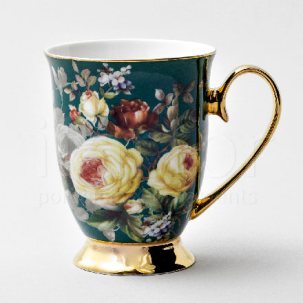 Кружка Пион Бирюзовый Royal Classics