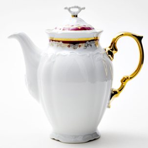 Кофейник Красная лилия Мария Луиза 1300 мл.