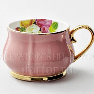 Чашка без блюдца Тюльпан Розовый Тюльпан Royal Classics 200 мл.