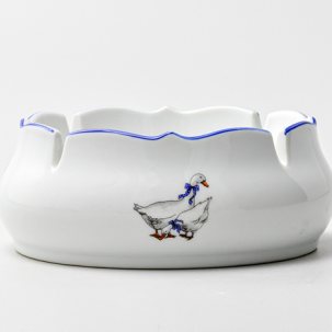 Пепельница круглая Гуси DUBI