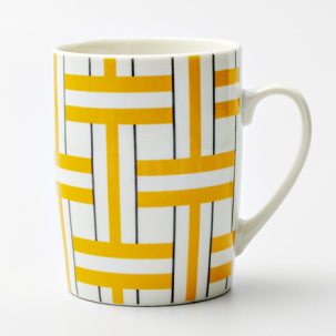 Кружка Желтый орнамент 1 Royal Classics