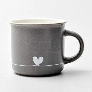 Кружка Одинокое белое сердечко Royal Classics