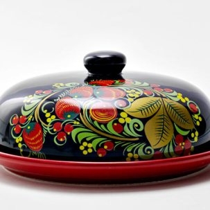 Блинница Хохлома Repast 230 x 230 x 100 мм.