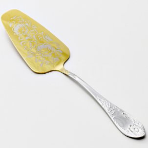 Столовый прибор для пирожных Императорский с декоративным покрытием Лопатка для торта