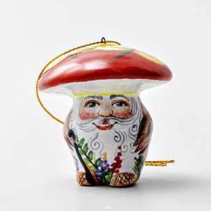 Елочная игрушка Гриб