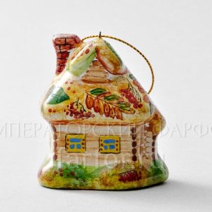 Елочная игрушка Избушка Избушка. Осень