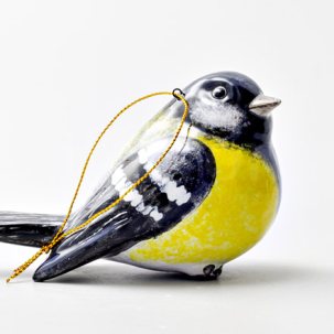 Елочная игрушка Синичка большая