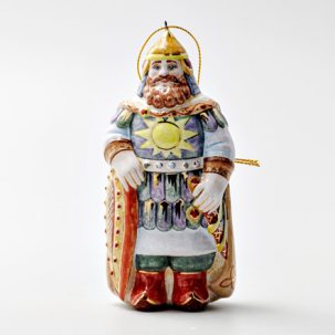 Елочная игрушка Богатырь Сказка о царе Салтане. Богатырь