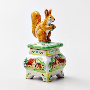 Шкатулка Шкатулка с белочкой. Лето Шкатулка с белочкой