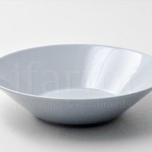 Тарелка глубокая Teema (серая) 210 мм.