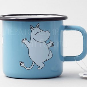 Кружка Retro Муми-Тролль (голубая) Muurla