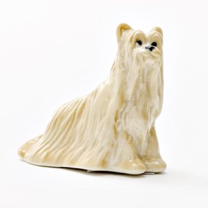 Скульптура Йоркширский терьер бежевый