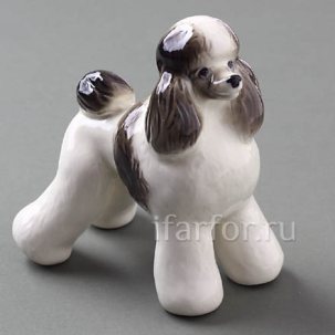 Скульптура Пудель большой белый