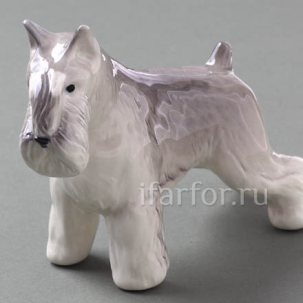 Скульптура Цвергшнауцер