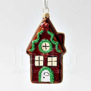 Елочная игрушка Пряничный домик
