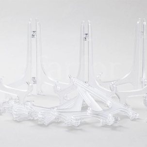 Комплект подставок для декоративных тарелок 280мм Прозрачный 10/10 Подставка