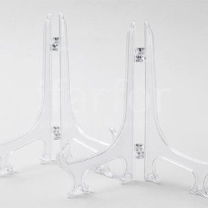 Комплект подставок для декоративных тарелок 280мм Прозрачный 2/2 Подставка