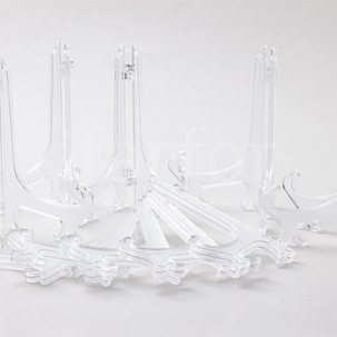 Комплект подставок для декоративных тарелок 200мм Прозрачный 10/10 Подставка