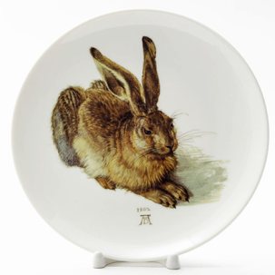 Декоративная тарелка Заяц