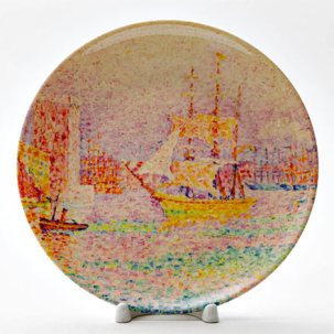 Декоративная тарелка The Harbour at Marseilles