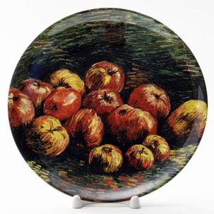 Декоративная тарелка Яблоки