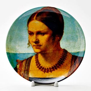 Декоративная тарелка Портрет молодой венецианки