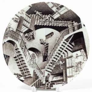 Декоративная тарелка Относительность